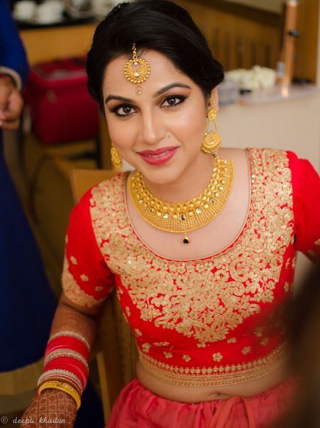 Photo From Nikitas wedding - By Deepti Khaitan Makeup