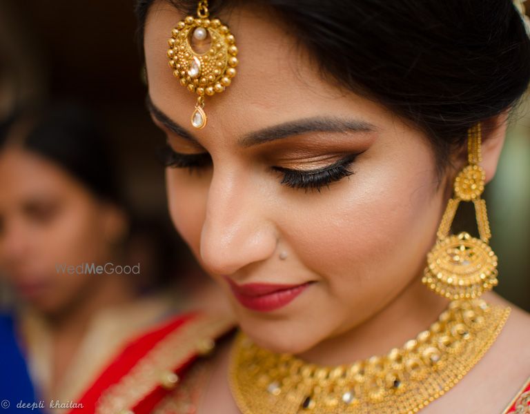 Photo From Nikitas wedding - By Deepti Khaitan Makeup