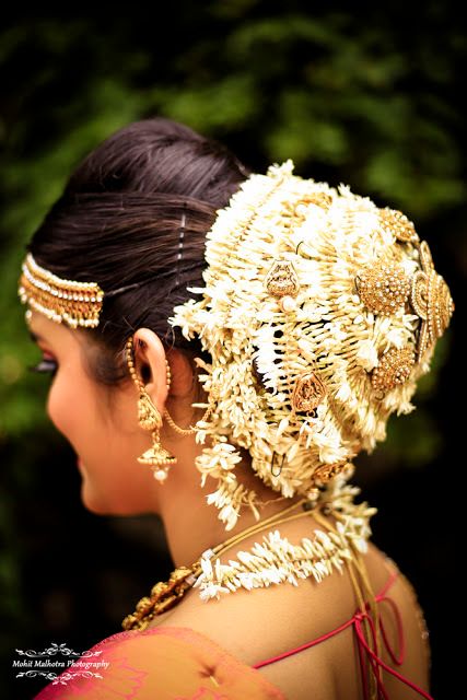 Photo of Bridal bun ideas for South Indian bride