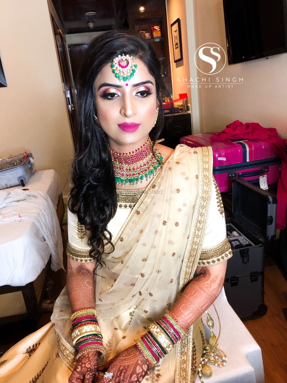 Photo From Kenisha’s Engagement  - By Makeover by Shachi Singh