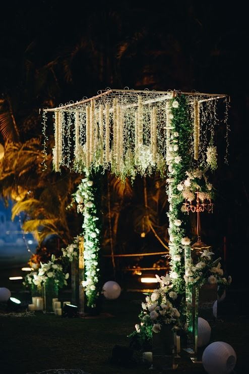 Photo From Cascading Flower Ceiling Wedding  - By Poonam Mayank Sharma