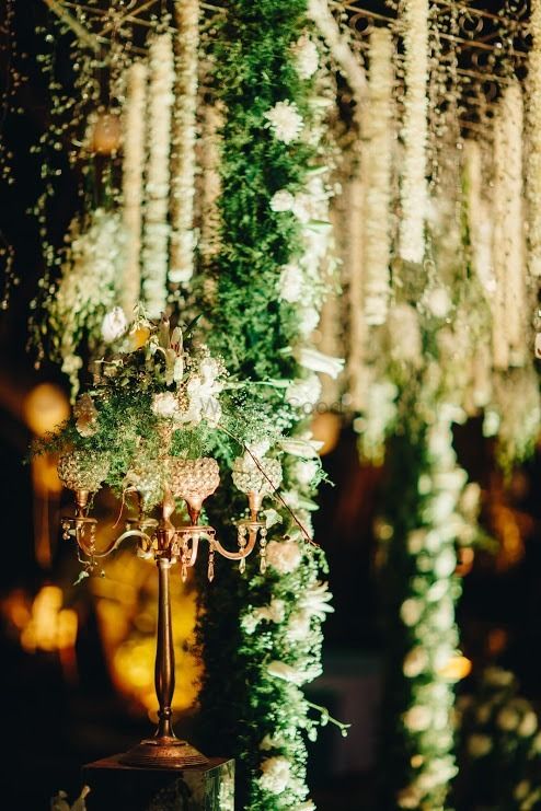 Photo From Cascading Flower Ceiling Wedding  - By Poonam Mayank Sharma