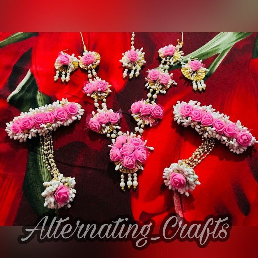 Photo From floral Jewellery - By Alternating Crafts