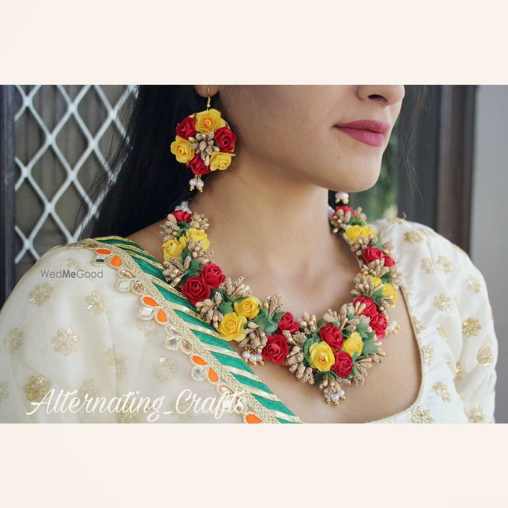 Photo From floral Jewellery - By Alternating Crafts