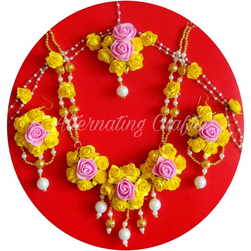 Photo From floral Jewellery - By Alternating Crafts