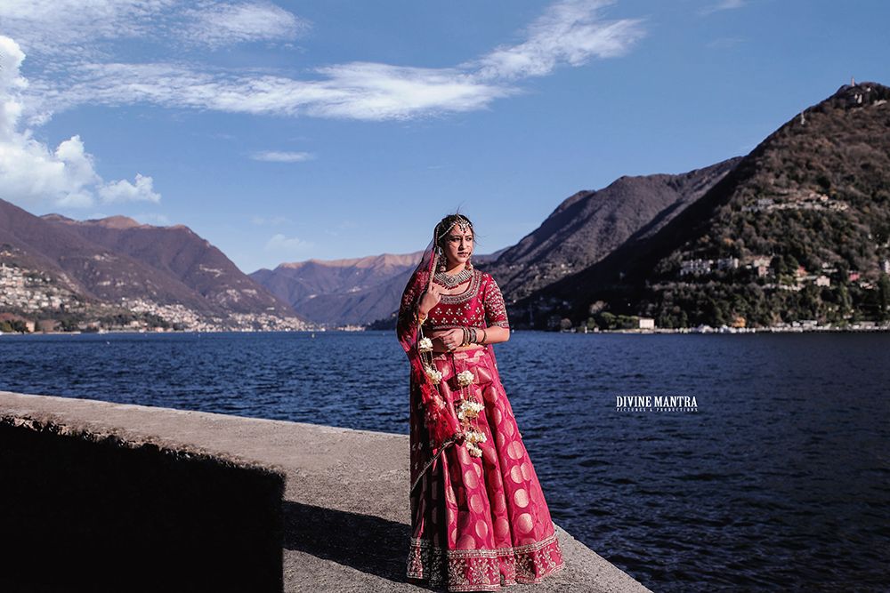Photo From Lake Como  | Anisha & Ayush - By Divine Mantra 
