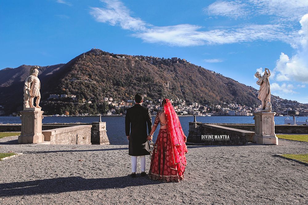 Photo From Lake Como  | Anisha & Ayush - By Divine Mantra 