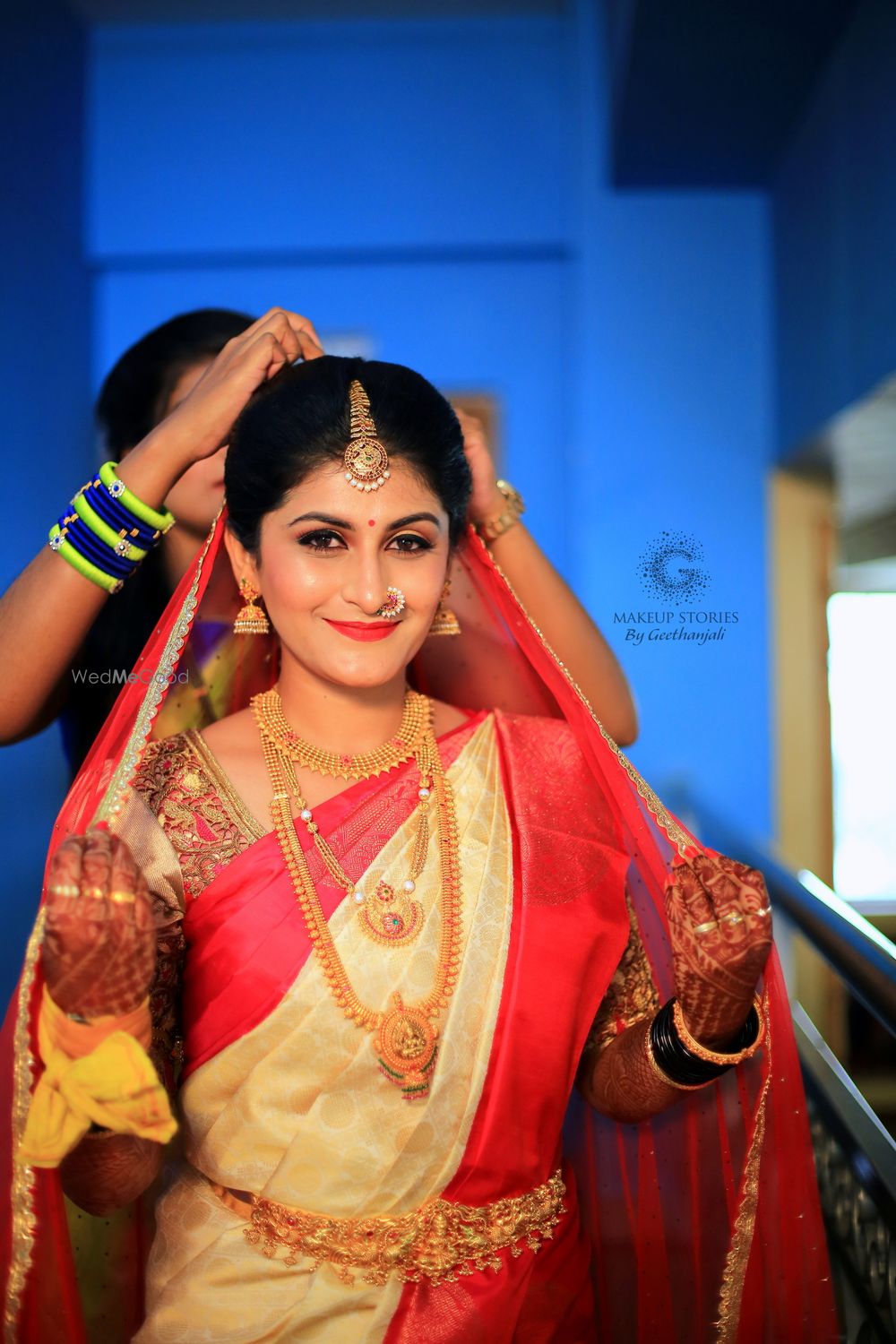 Photo From Varsha's wedding makeup - By Makeup Stories by Geethanjali