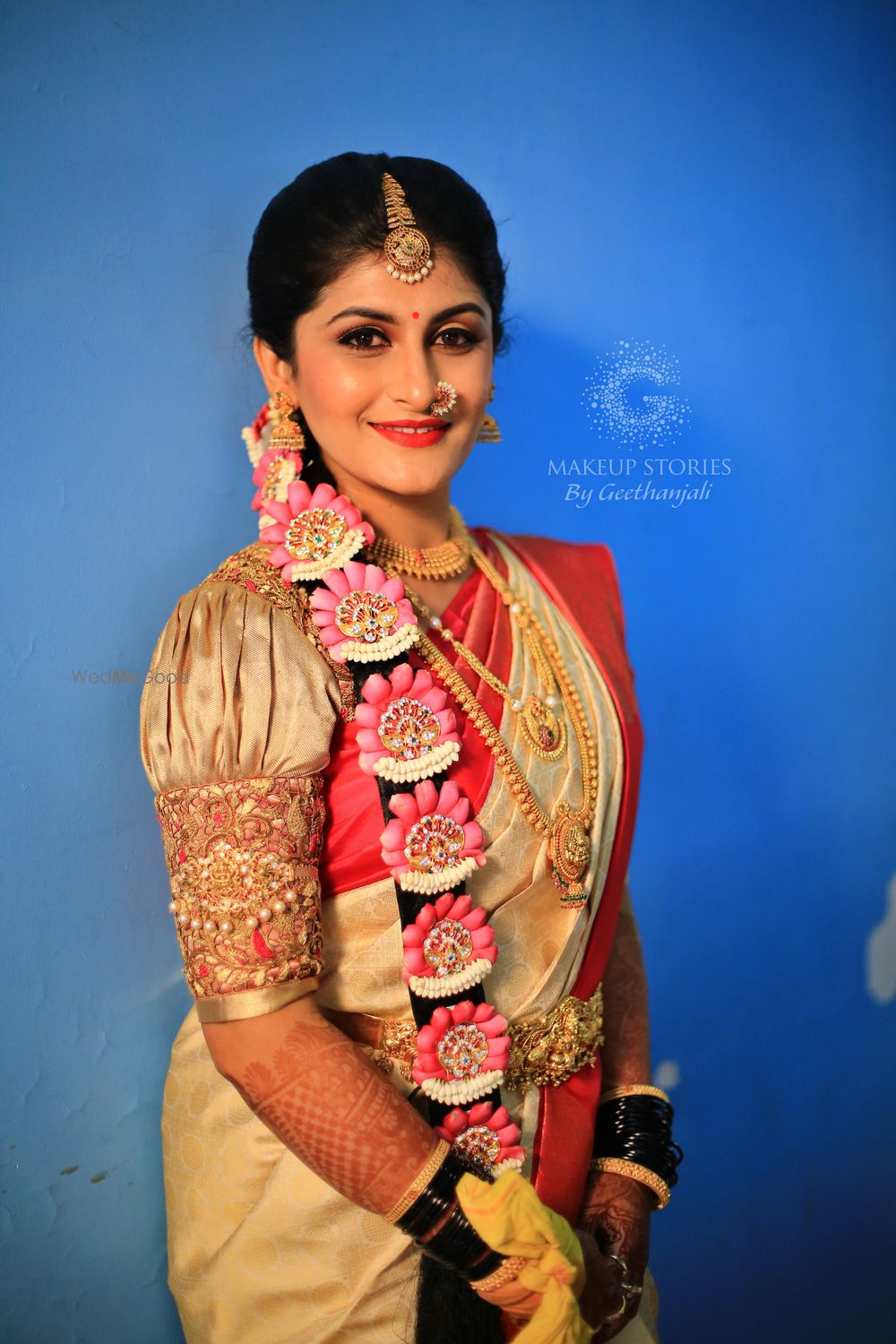 Photo From Varsha's wedding makeup - By Makeup Stories by Geethanjali