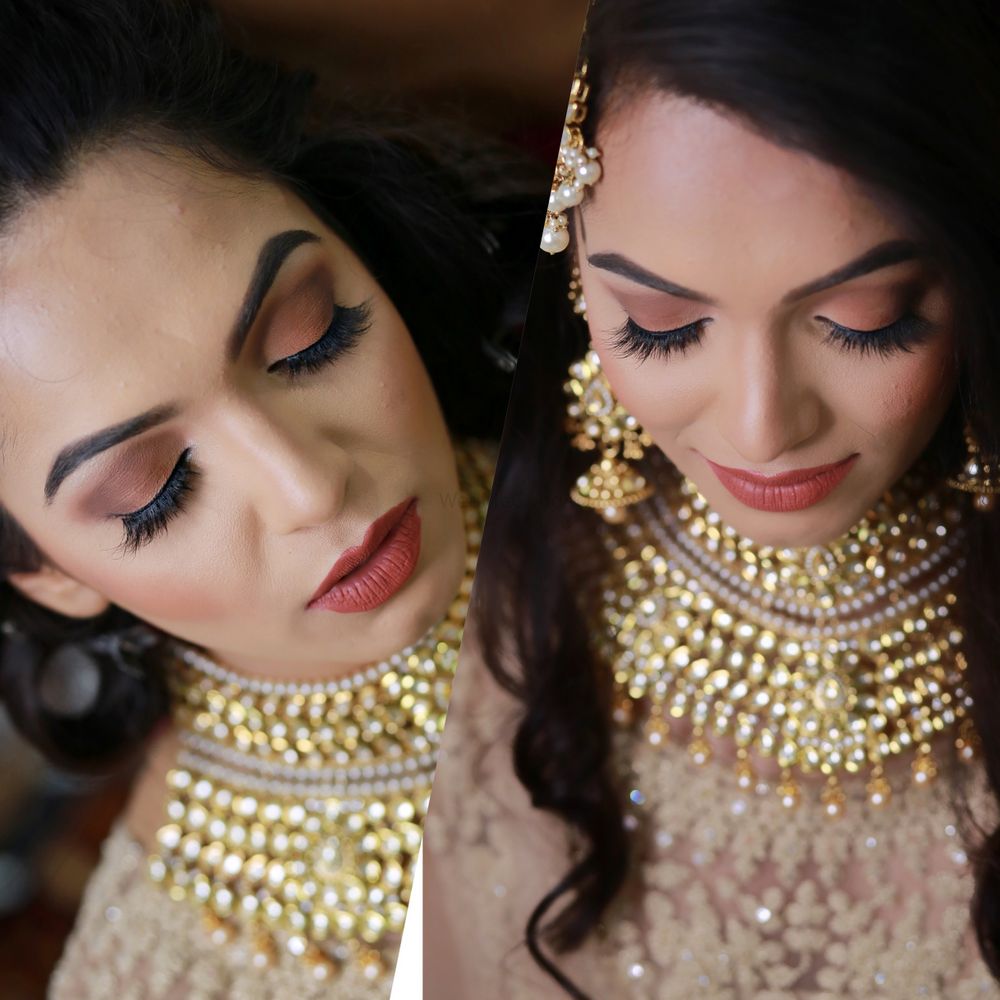 Photo From My portfolio brides - By The Elegant Makeup Studio