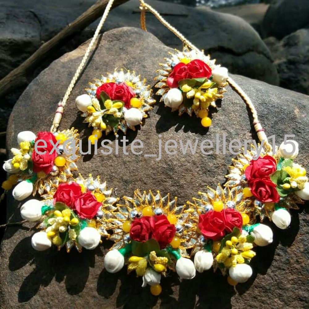 Photo From floral jewellery - By Exquisite Jewellery Creation