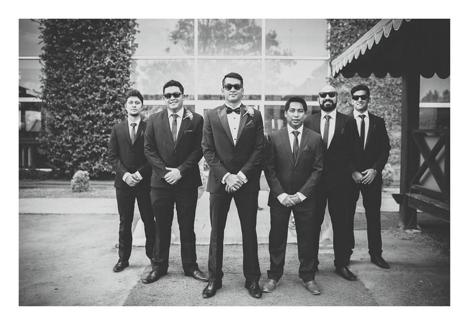 Photo of men in black photography