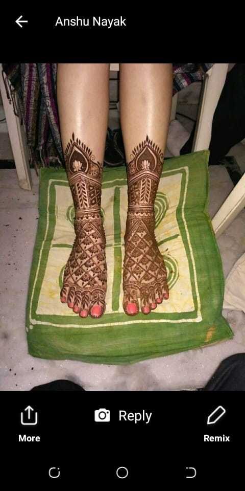 Photo From Feet Mehandi - By KD'S Mehandi Arts