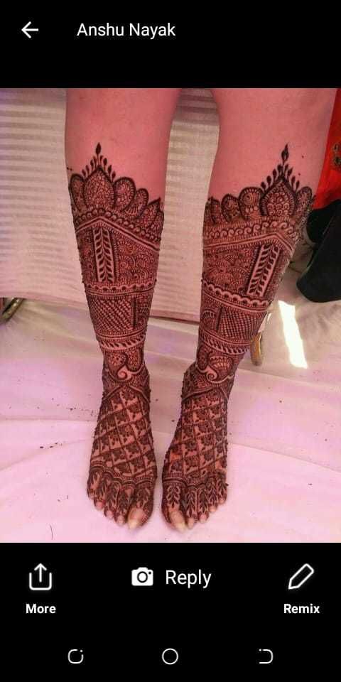 Photo From Feet Mehandi - By KD'S Mehandi Arts