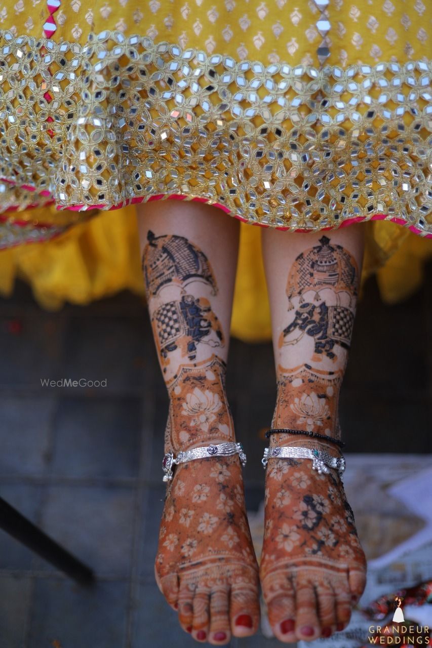 Photo From Feet Mehandi - By KD'S Mehandi Arts