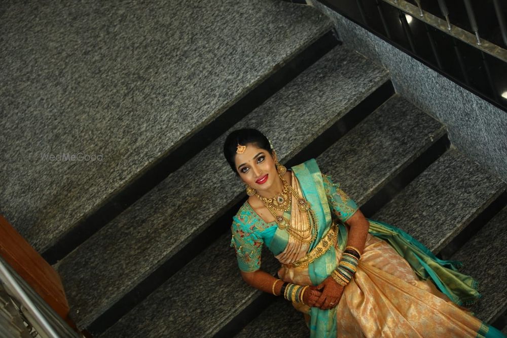 Photo From Akshatha’s Muhutham look - By Makeup Touch by B.Sunanda Kumari