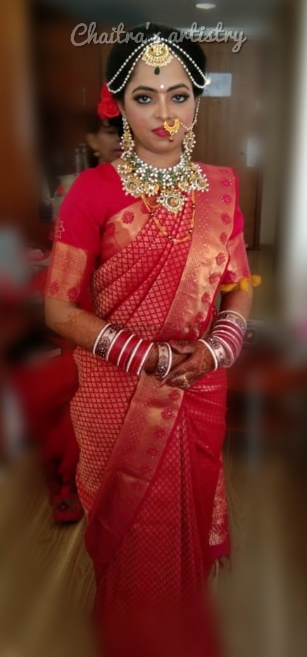 Photo From North Indian bride - By Makeup by Chaitra