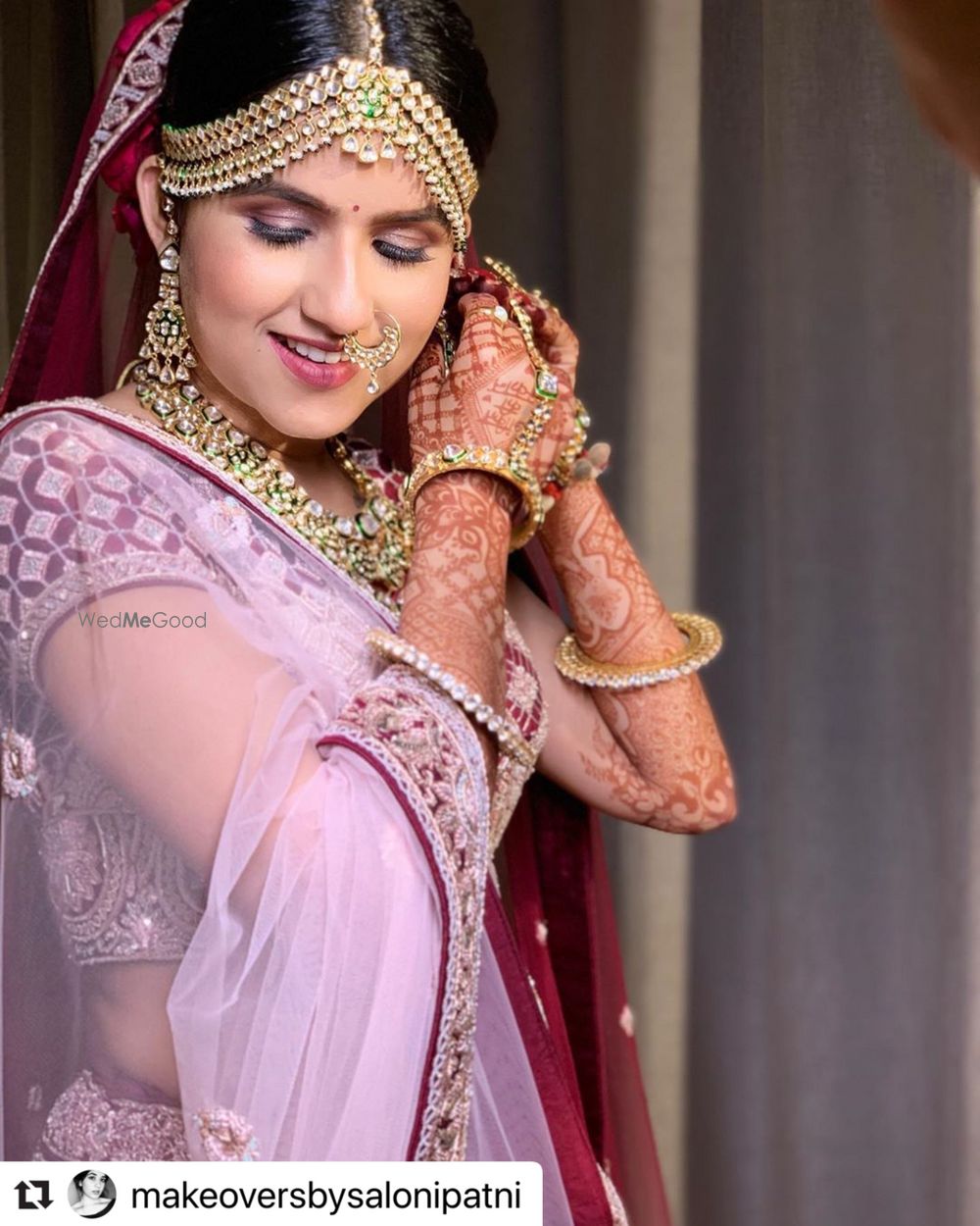 Photo From Reception Bride - By Makeovers by Saloni Patni