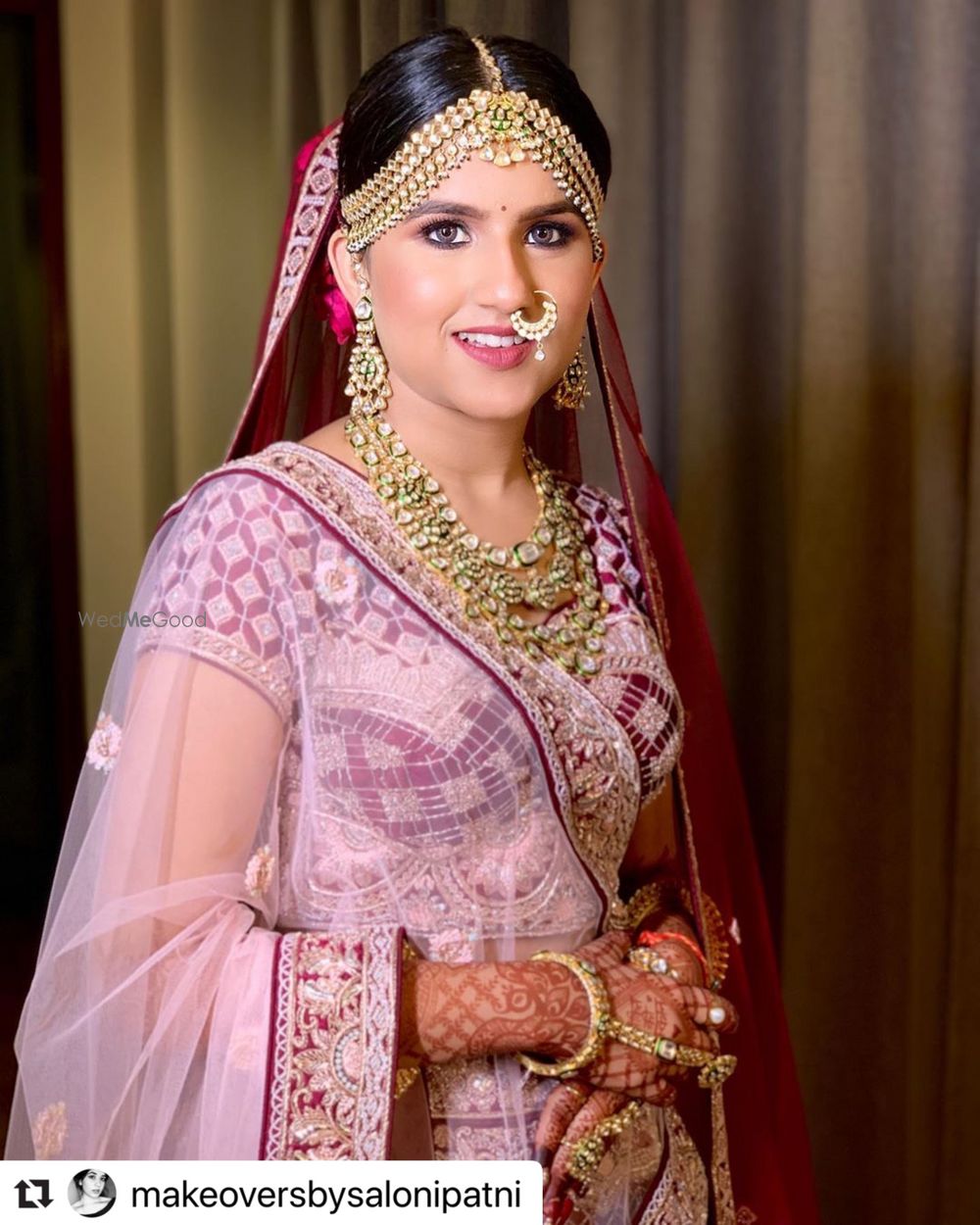 Photo From Reception Bride - By Makeovers by Saloni Patni