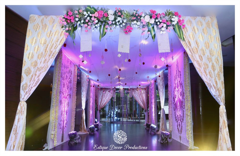Photo From The Pink Glow Wedding - By Estique Decor Productions