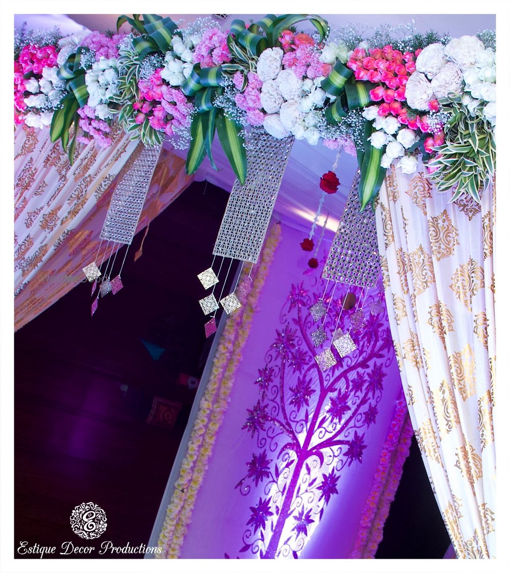 Photo From The Pink Glow Wedding - By Estique Decor Productions