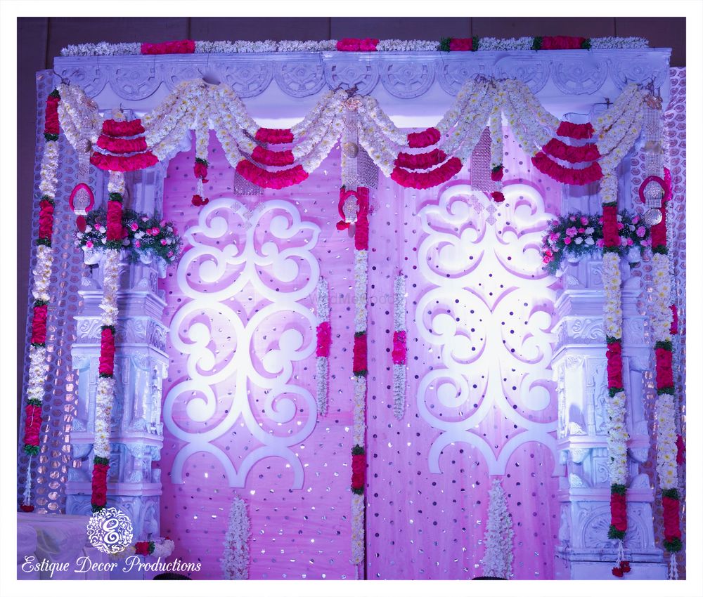 Photo From The Pink Glow Wedding - By Estique Decor Productions