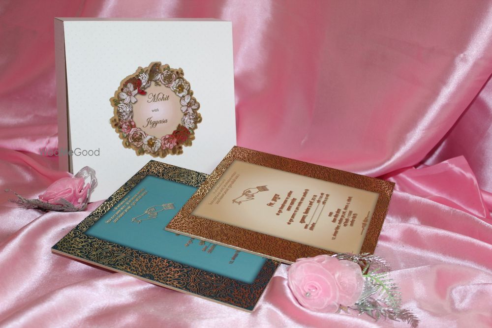 Photo From Wooden wedding invitation Box - By Choco Parlour