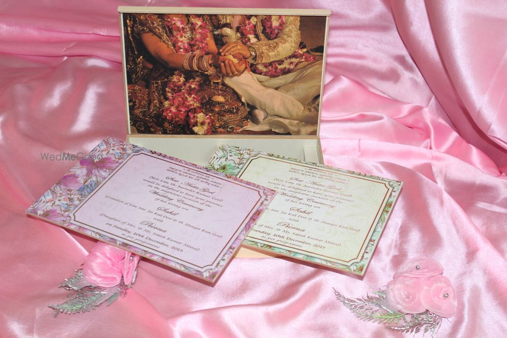 Photo From Wooden wedding invitation Box - By Choco Parlour