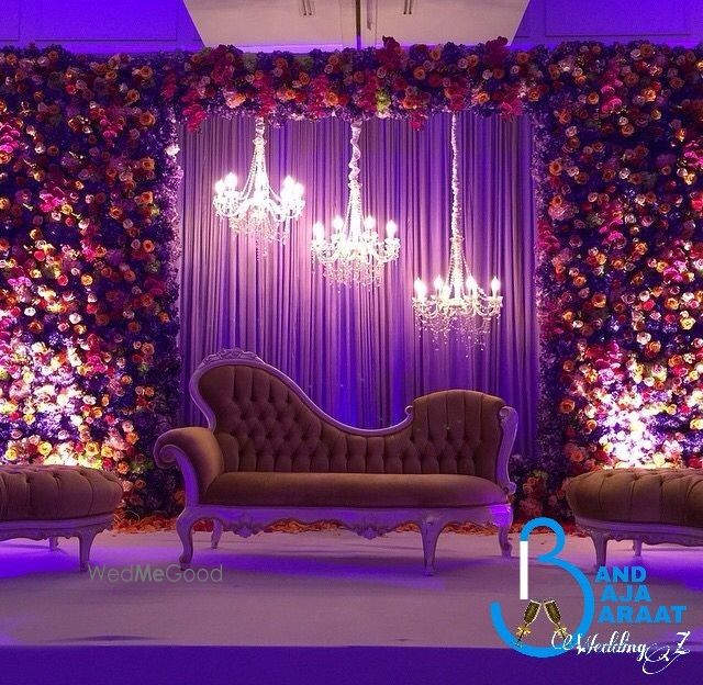 Photo From Classy Reception Stage Decor - By B3WeddingZ