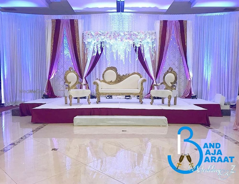 Photo From Classy Reception Stage Decor - By B3WeddingZ