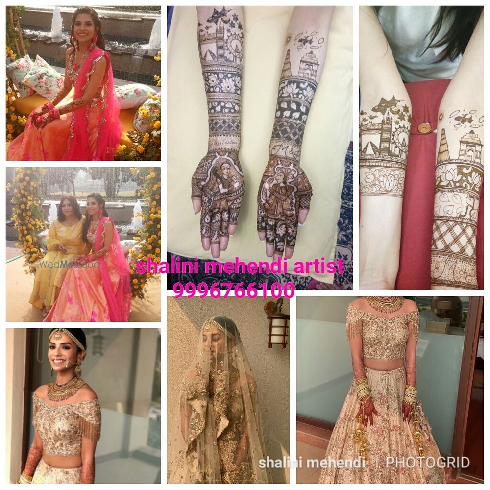 Photo From Agrima bridal mehendi 12 th jan at Jaypee greens - By Shalini Mehendi Artist