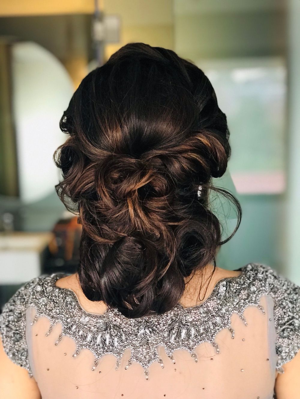Brown Wedding Hairstyles Photo engagement hairstyle