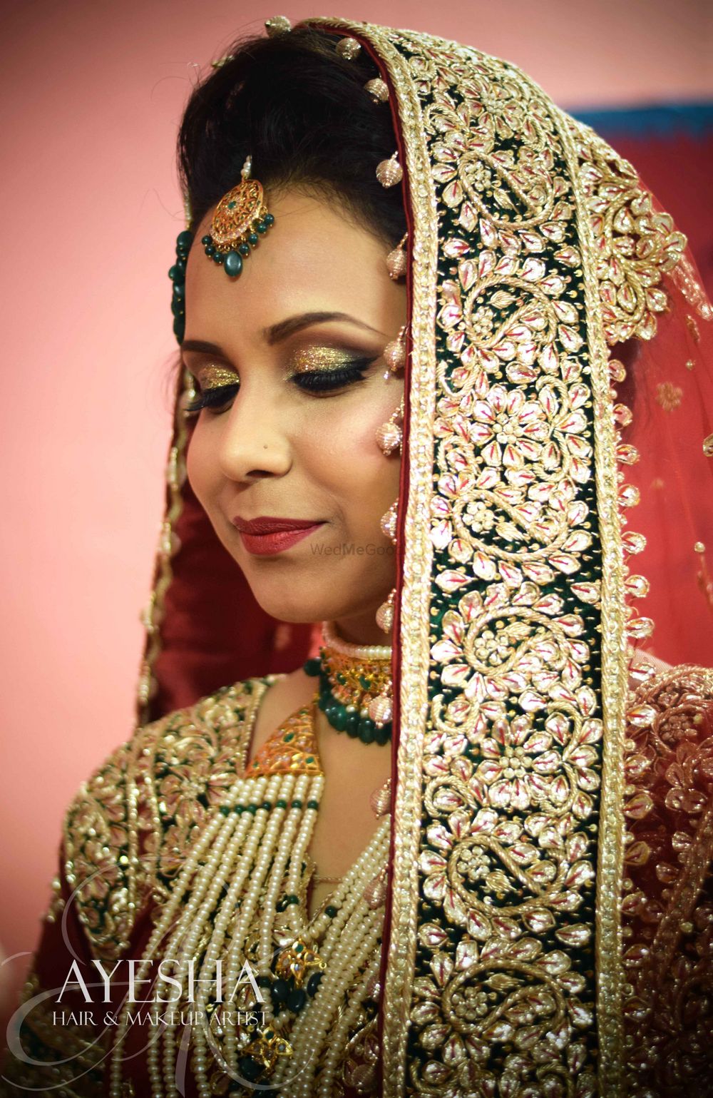 Women Muslim Wedding Makeup
