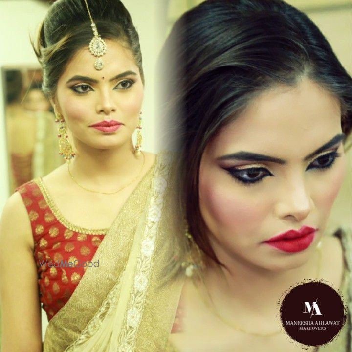 Photo From Engagement makeup - By Maneesha Ahlawat Makeovers