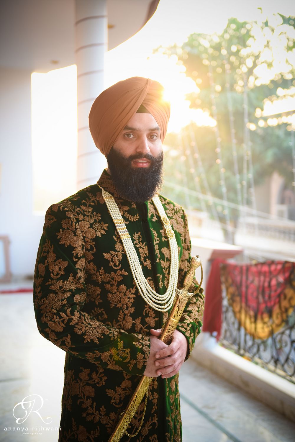Photo of sikh grooms