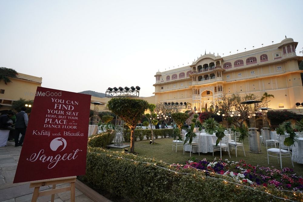 Photo From Royal Wedding at Samode Palace - By Nisha Jalori Events 