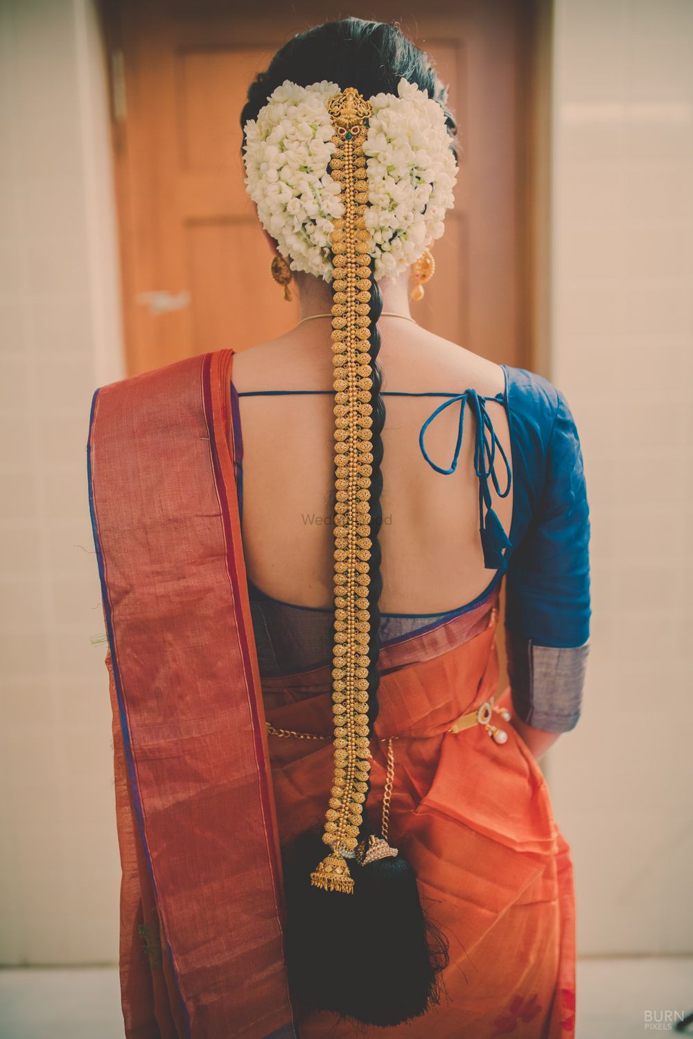 Photo of South Indian bridal haistyle