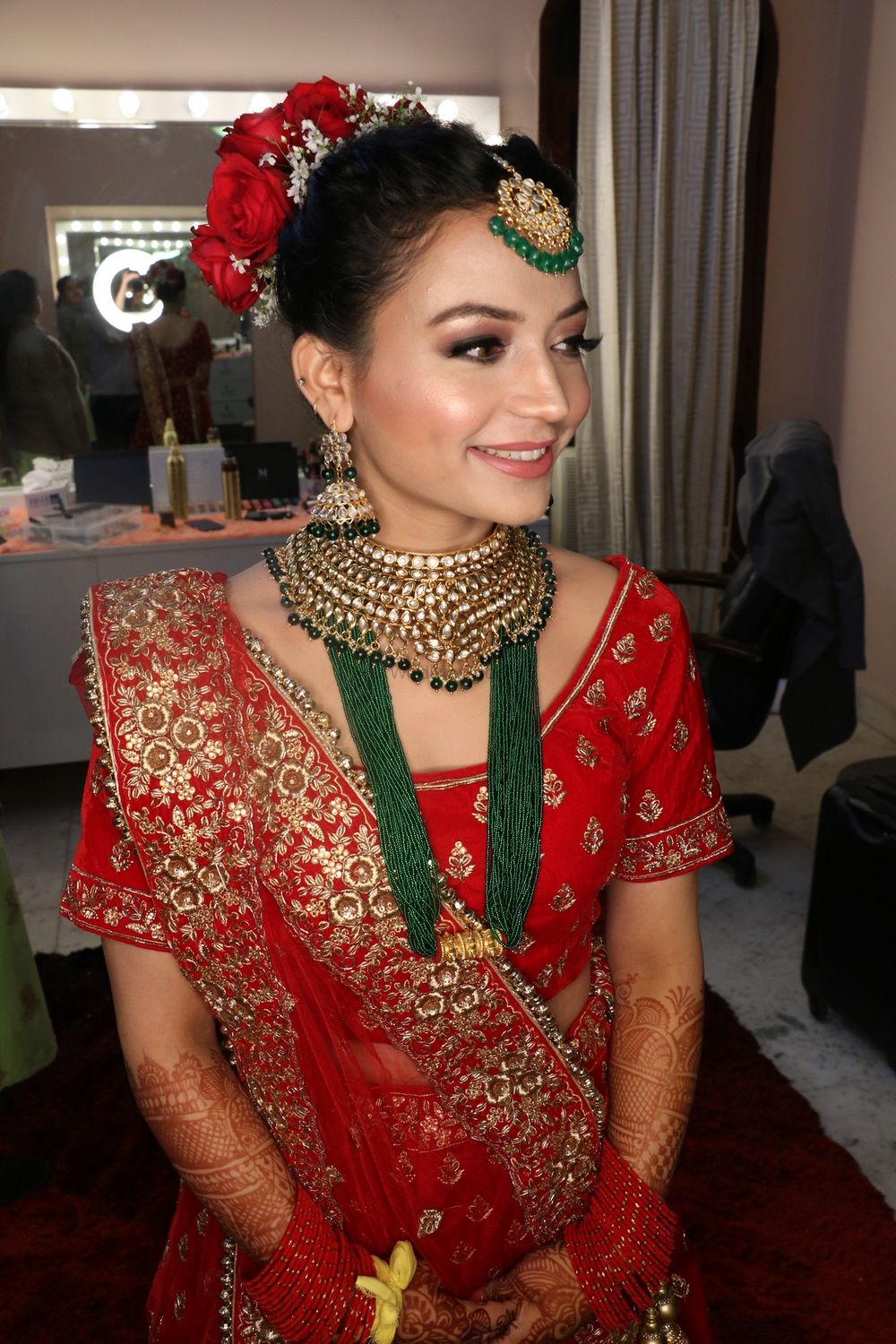 Photo From Beautiful Bride Sanchita Lucknow - By Japnoor Kaur Makeup Artist