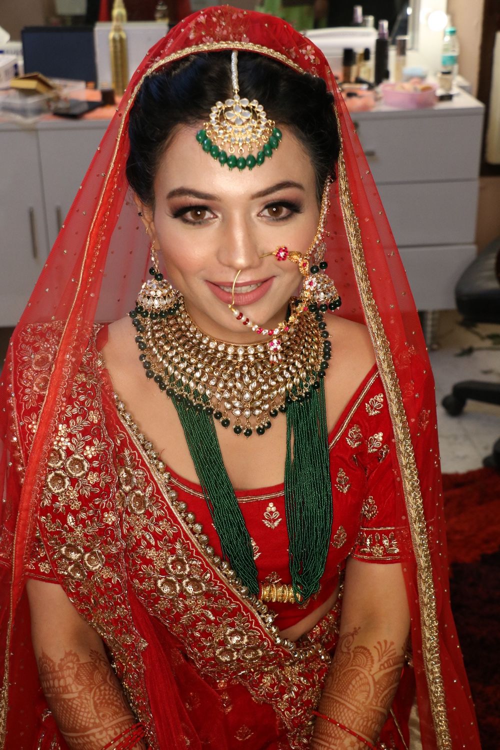 Photo From Beautiful Bride Sanchita Lucknow - By Japnoor Kaur Makeup Artist