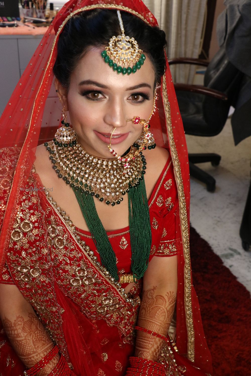 Photo From Beautiful Bride Sanchita Lucknow - By Japnoor Kaur Makeup Artist