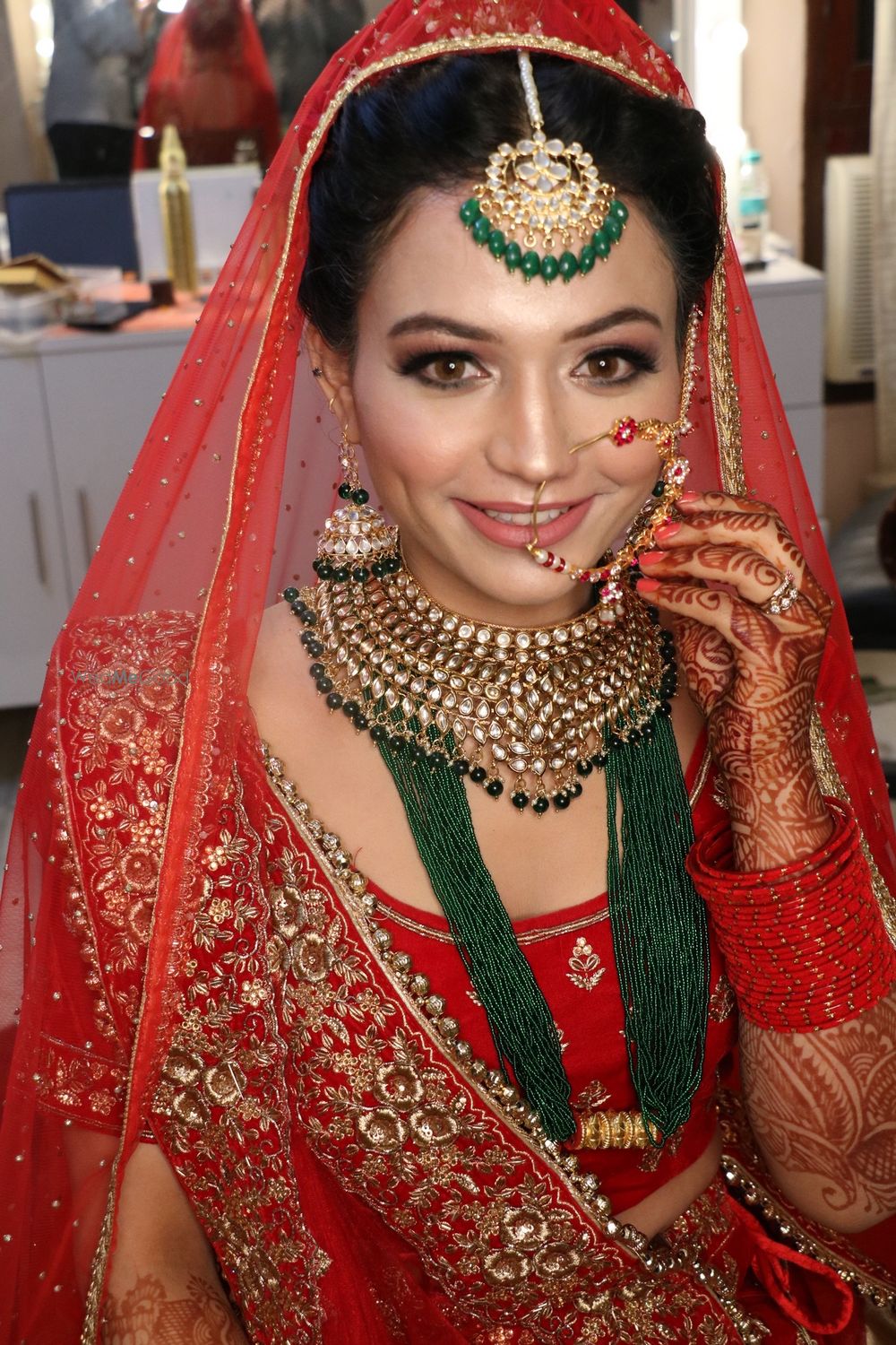 Photo From Beautiful Bride Sanchita Lucknow - By Japnoor Kaur Makeup Artist