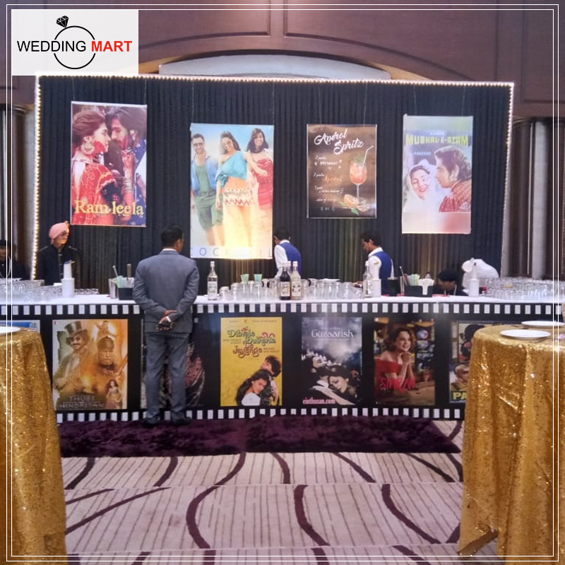 Photo From Bollywood Themed Cocktail and ring ceremony decor - By Wedding Mart