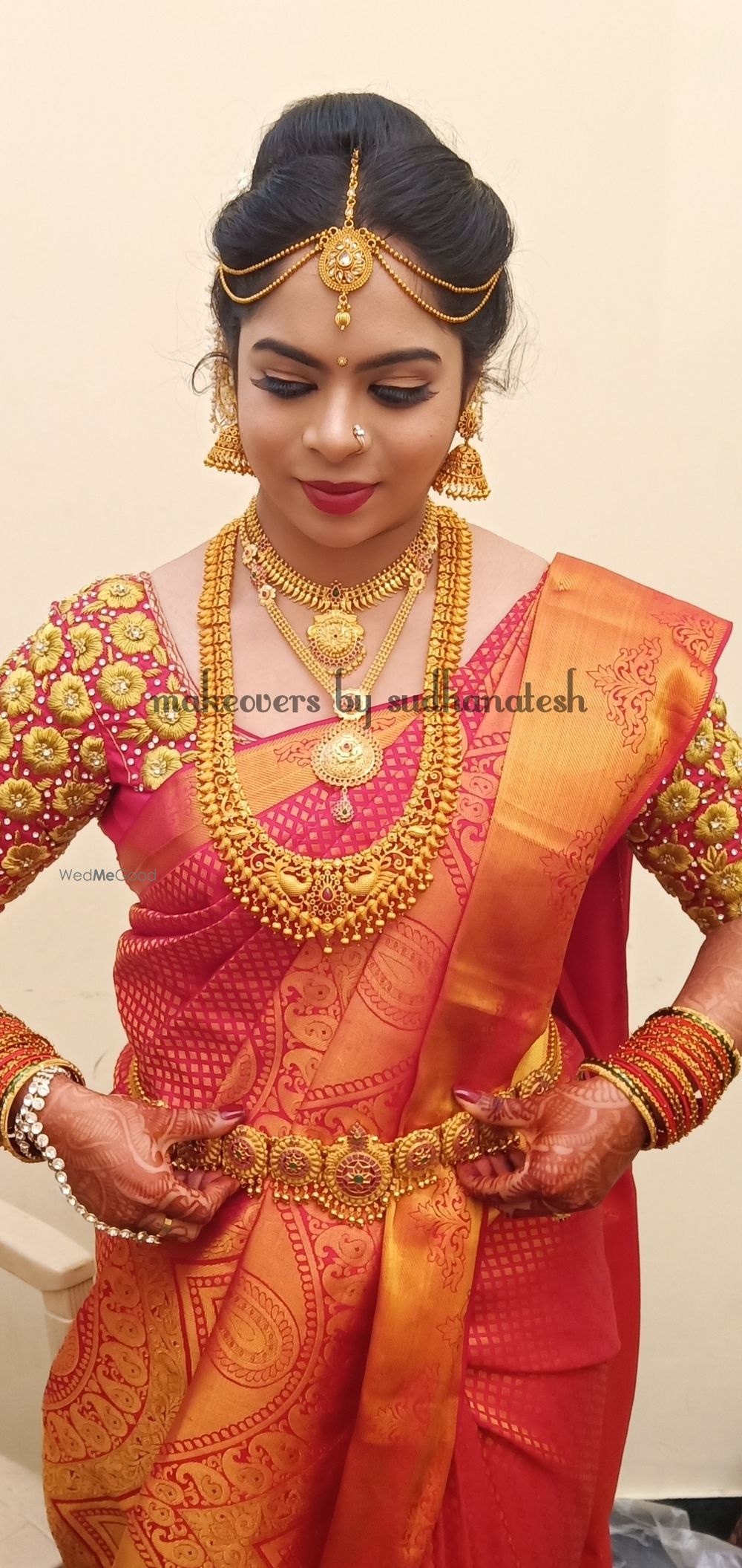 Photo From Amrutha 's Wedding Look - By Makeovers by Sudhanatesh