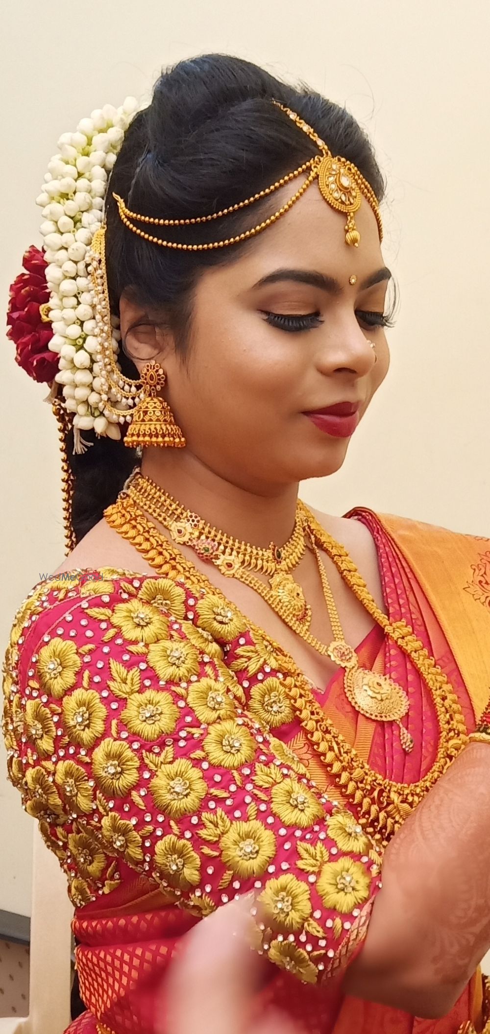 Photo From Amrutha 's Wedding Look - By Makeovers by Sudhanatesh