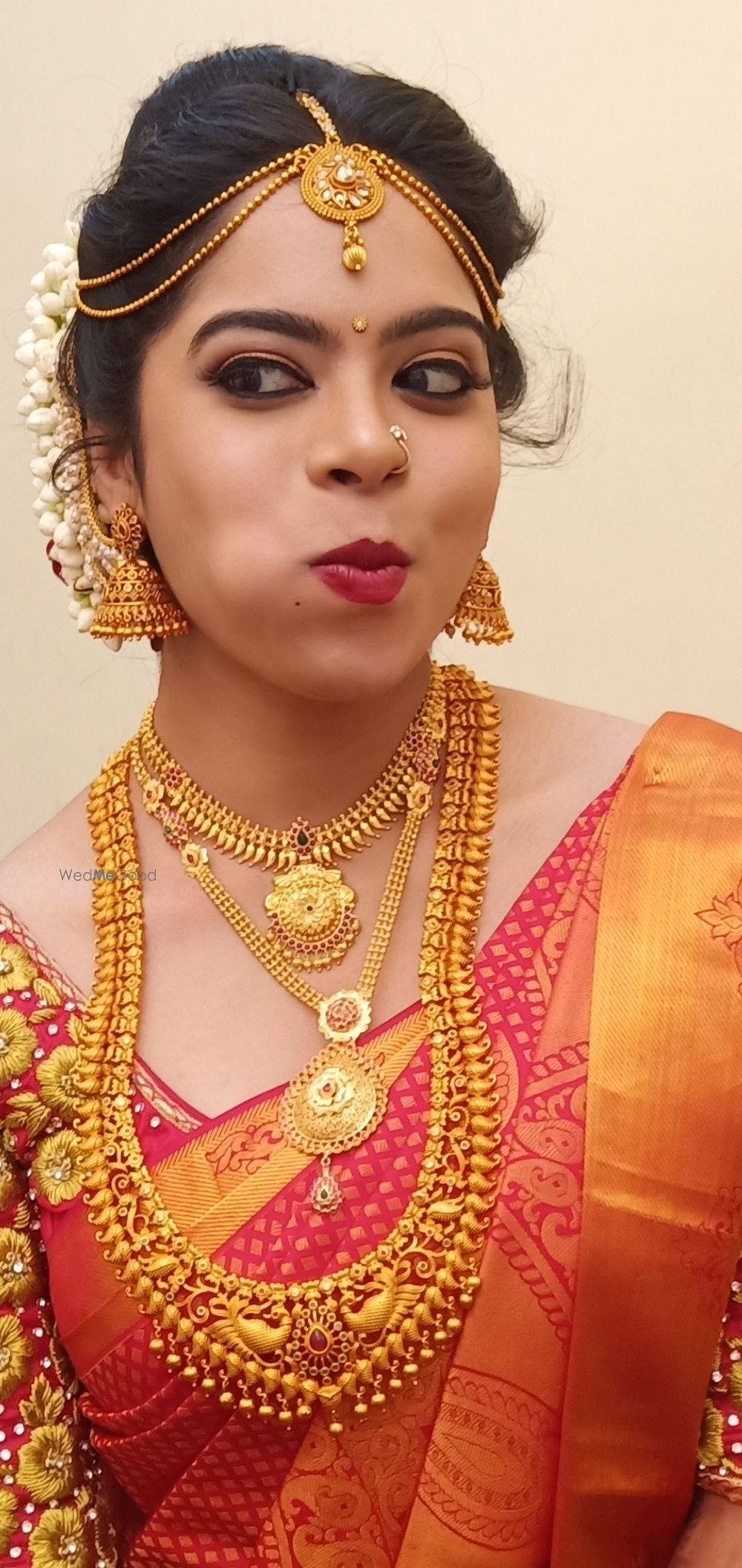 Photo From Amrutha 's Wedding Look - By Makeovers by Sudhanatesh