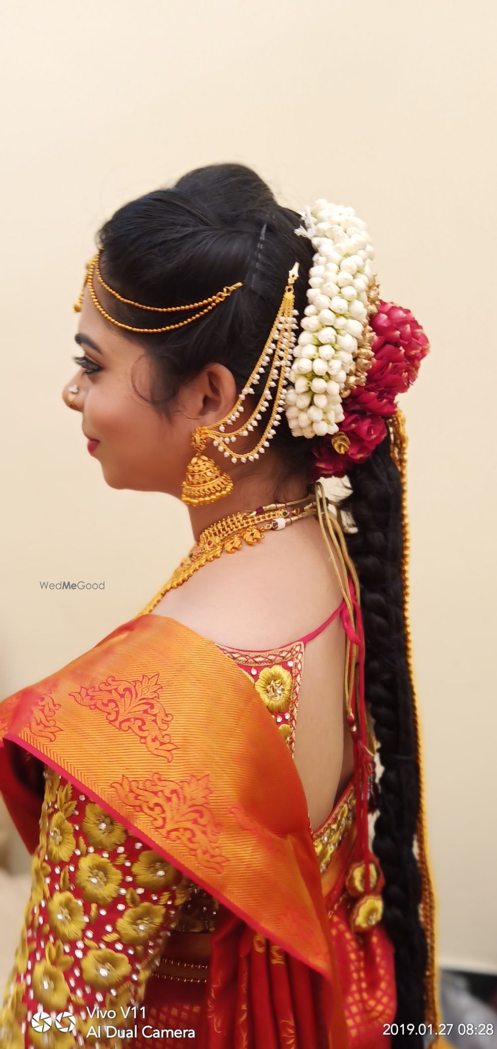 Photo From Amrutha 's Wedding Look - By Makeovers by Sudhanatesh