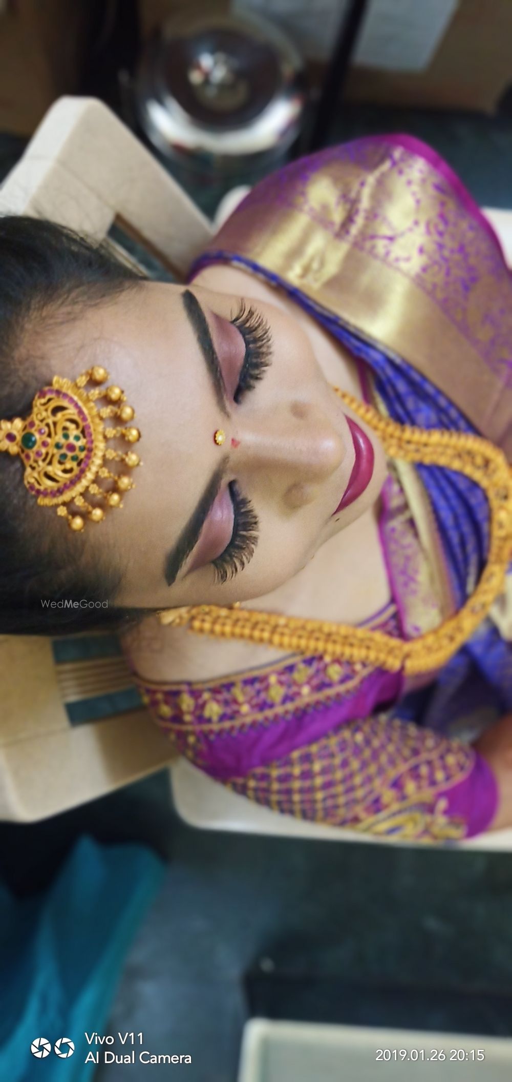 Photo From Amrutha's  Varapooja Look - By Makeovers by Sudhanatesh