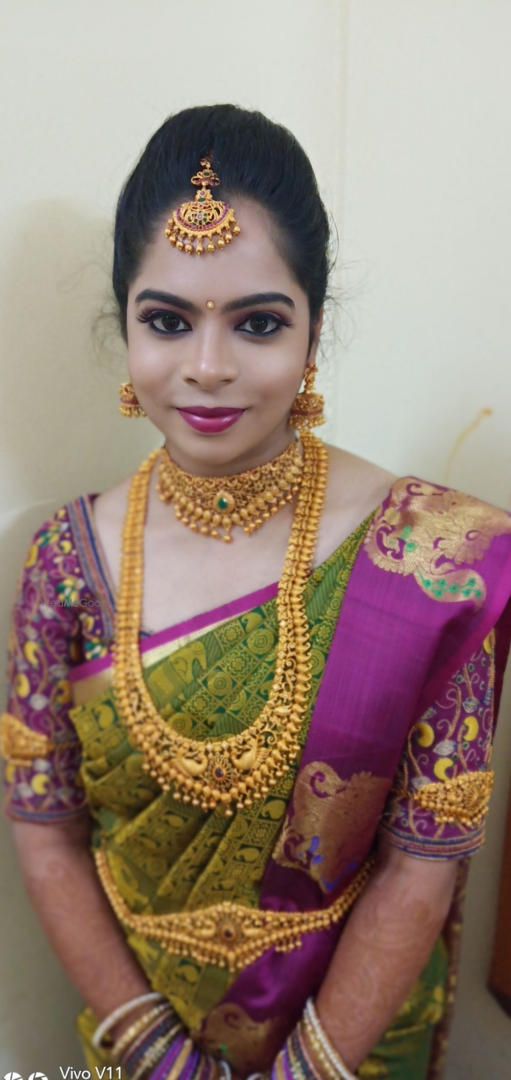 Photo From Traditional Varapooja Look of Amrutha - By Makeovers by Sudhanatesh