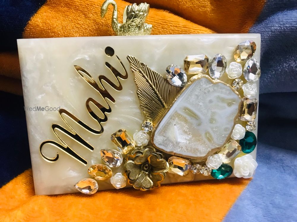 Photo From acrylic  - By Clutches by Tanya