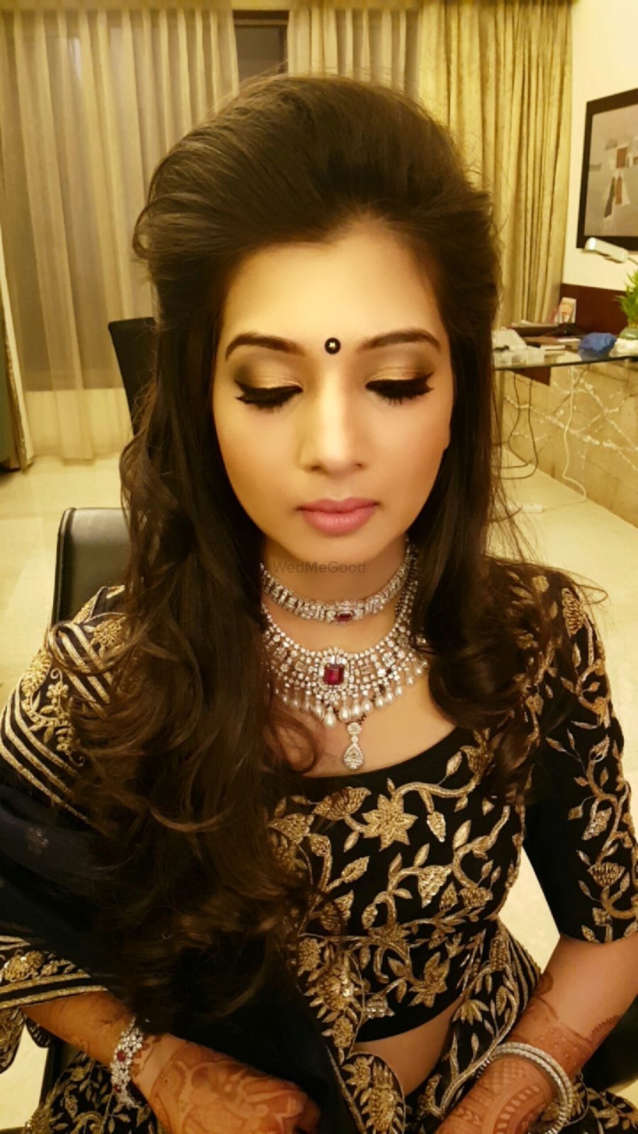 Photo From Reception Look for Dubai Bride Tulsi Patel - By Makeup by Dimplle S Bathija